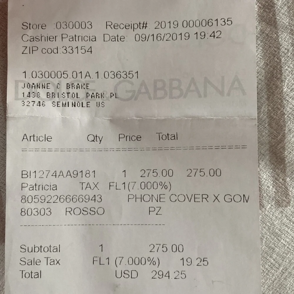 Dolce & Gabbana dolce gabbana